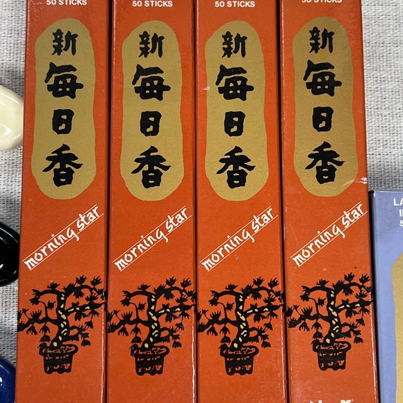 Morning Star Incense and Holder Lot -New and Unused - Picture 3 of 6